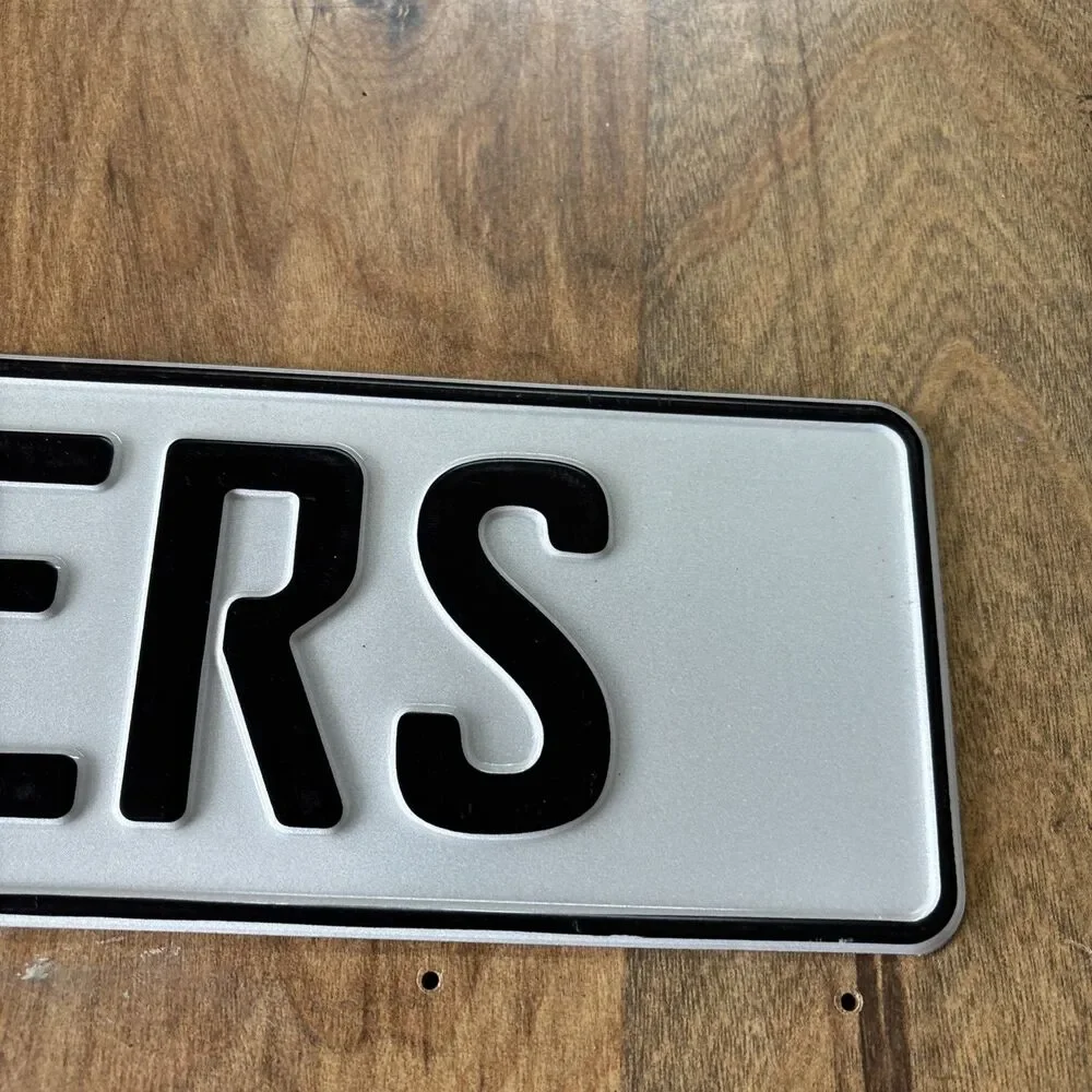 Indiana Hoosiers European Style License Plate 